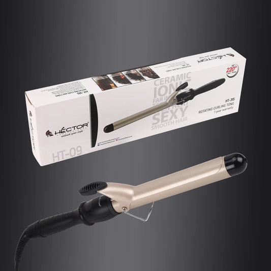 Hector Professional Rotating Curling Iron (Tong) 25MM