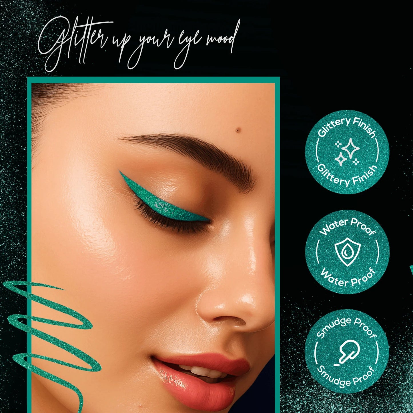 RENEE Glitterish Eyeliner 0.6ml