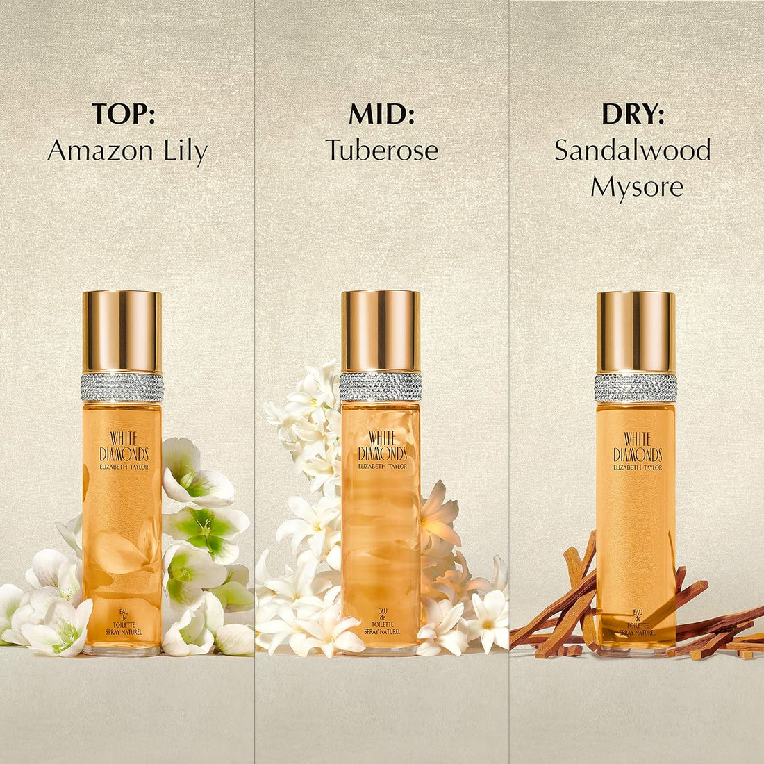 Elizabeth Taylor White Diamonds Eau De Toilette For Her 100ml