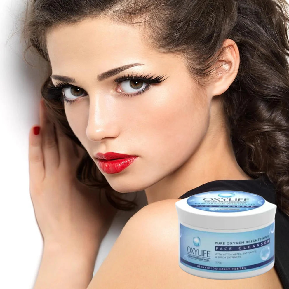 Oxylife Salon Professional Pure Oxygen Brightening Face Cleanser 500g