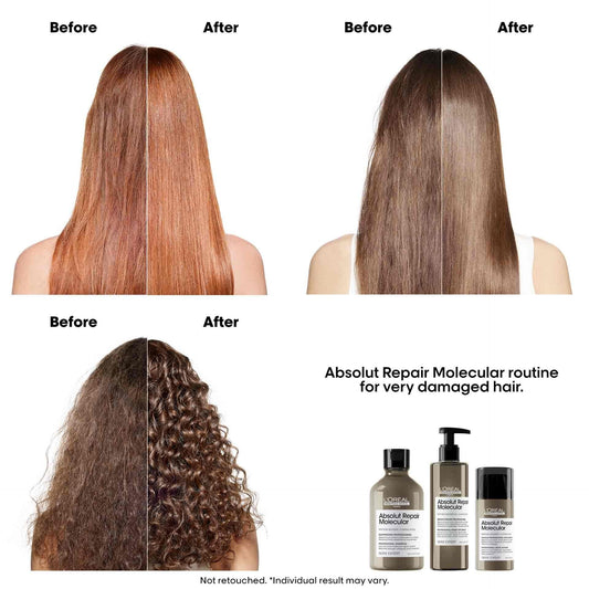 Loreal Paris Proffessional Absolut Repair Molecular Sulfate-free deep repairing shampoo for damaged hair
