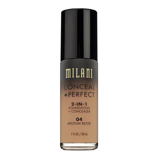 Milani Conceal+Perfect 2 In 1 Foundation+Concealer 30ml
