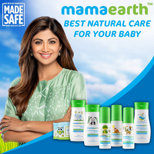 Mamaearth Baby Powder With Organic Oatmeal & Arrowroot Powder 150gm