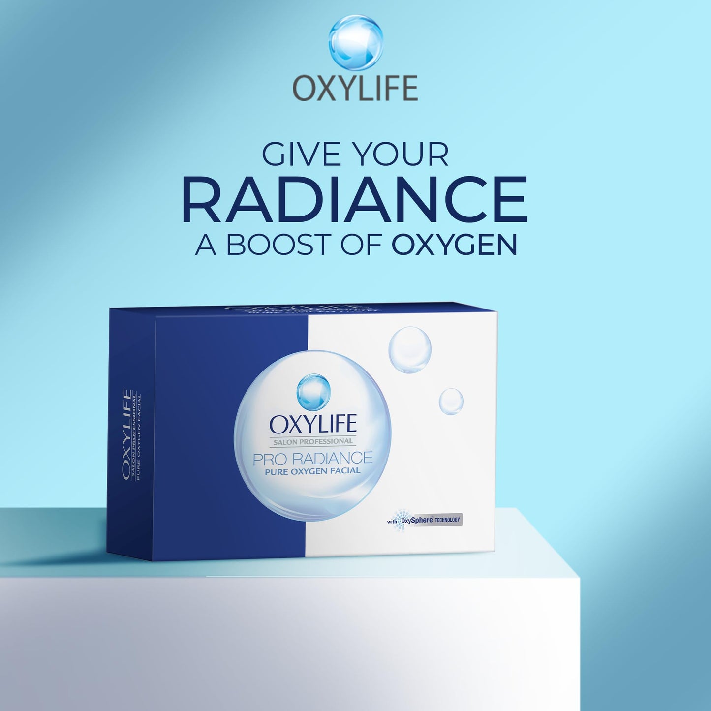 Oxylife Salon Professional Pro Radiance Pure Oxygen Facial 50g