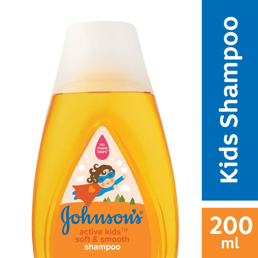 Johnson's Active Kids Soft & Smooth Shampoo 200ml