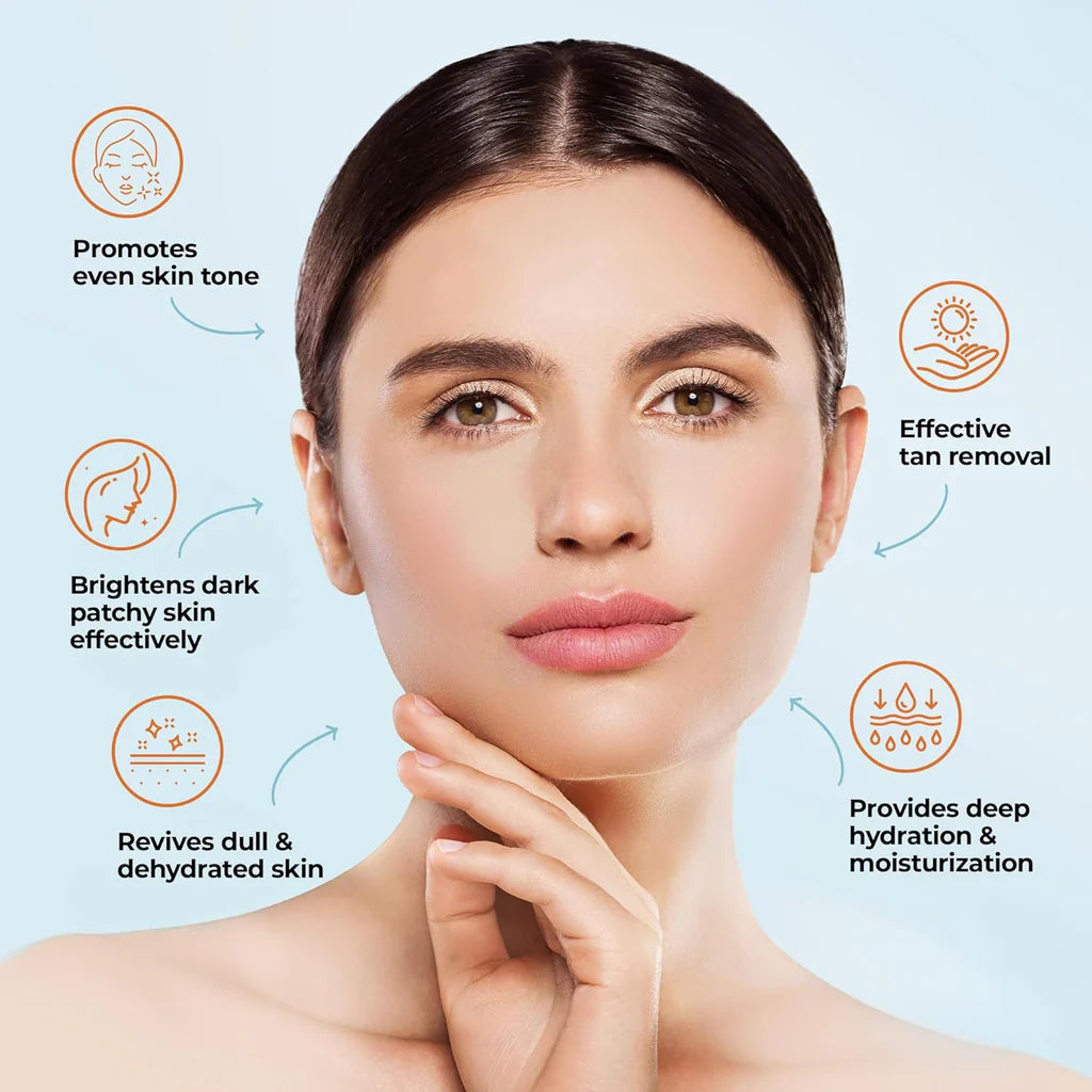 Oxylife Salon Professional De-Tan Brightening & Cooling Tan Removal Cream 500g