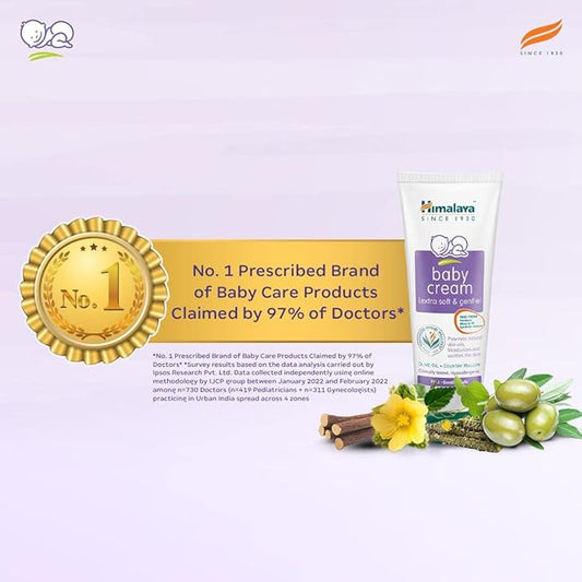 Himalaya Baby Cream, Face Moisturizer & Day Cream For Dry Skin 200ml