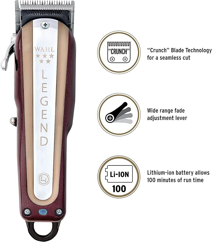 WAHL Professional Lithium-Ion Cord/Cordless Clipper Legend