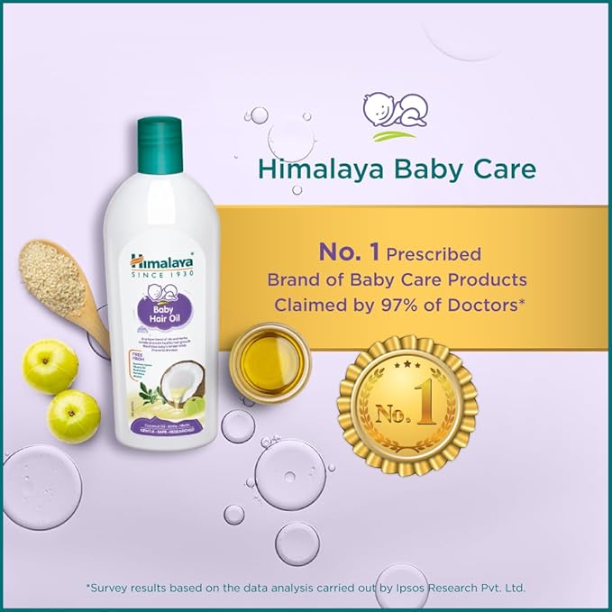 Himalaya Baby Hair Oil Coconut Oil Amla Methi 200 ml