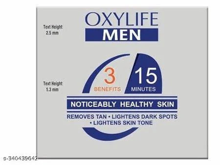 Oxylife Men Crème Bleach 150g