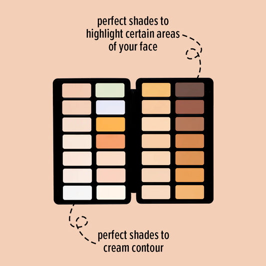 Forever52 Camouflage 28 Color Concealer Palette ZHP001