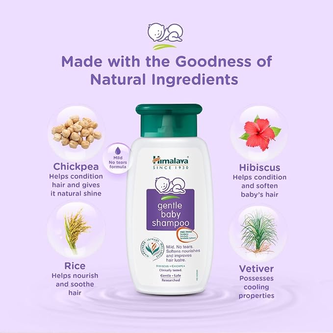 Himalaya Gentle Baby Shampoo Hibiscus Chickpea (400 ml)
