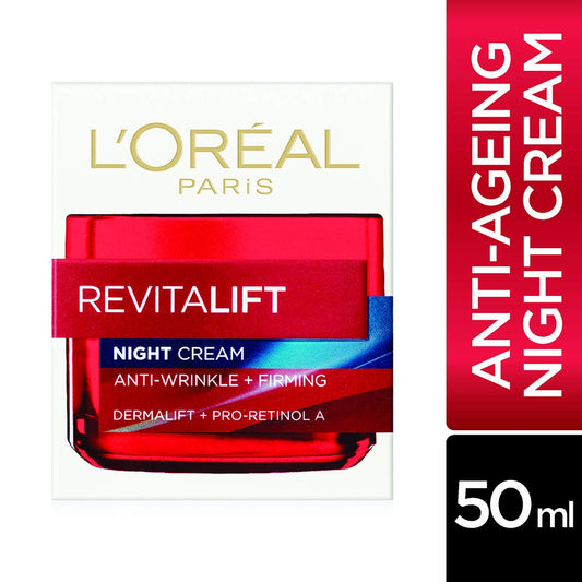 L'Oreal Paris Revitalift Moisturizing Night Cream, 50ml