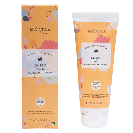 Mantra De-Tan Pack Fuller’s Earth & Turmeric 100ml