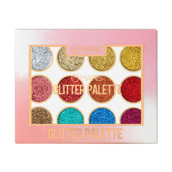 Mars Glitter Eyeshadow Palette 12g