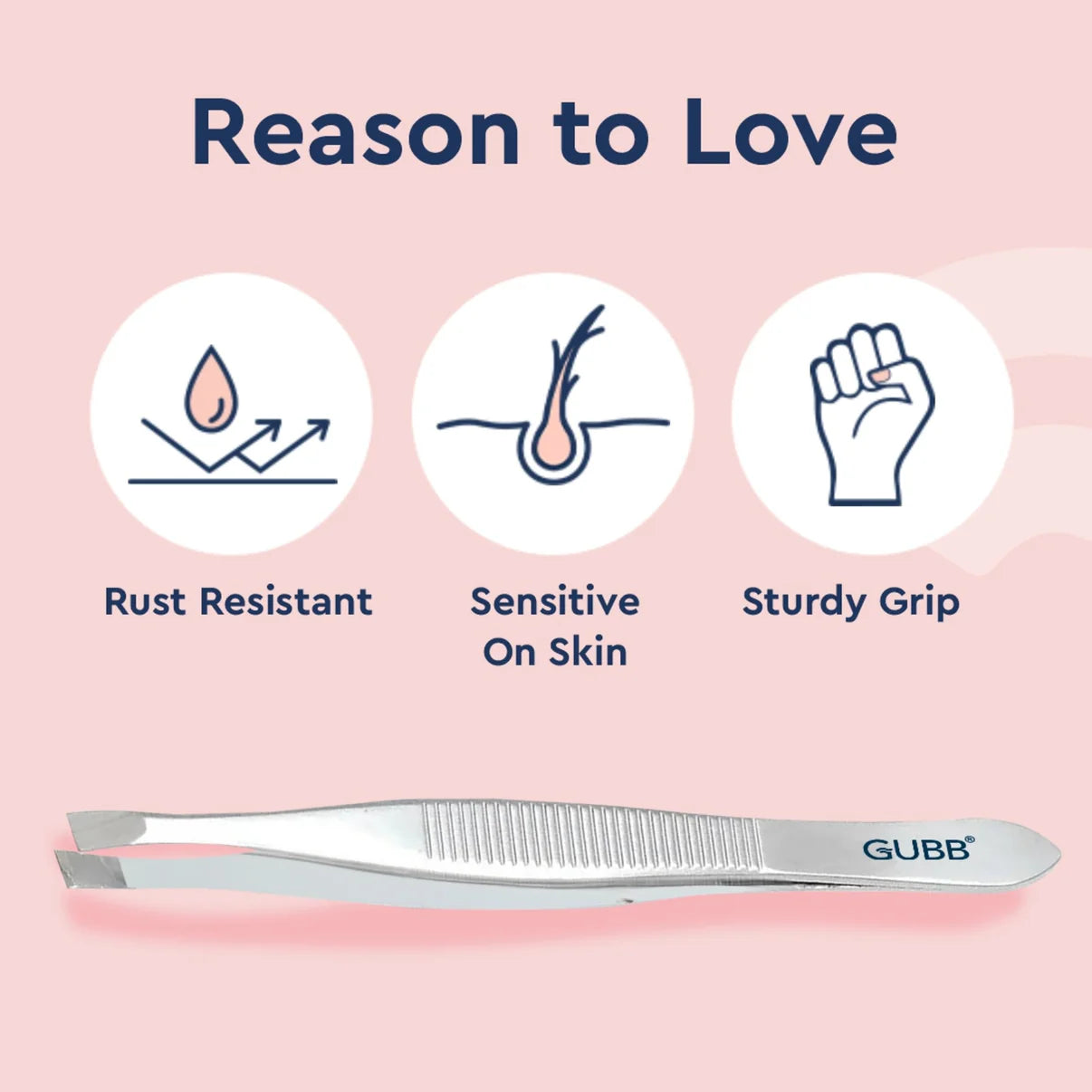 Gubb Flat Tip Tweezer