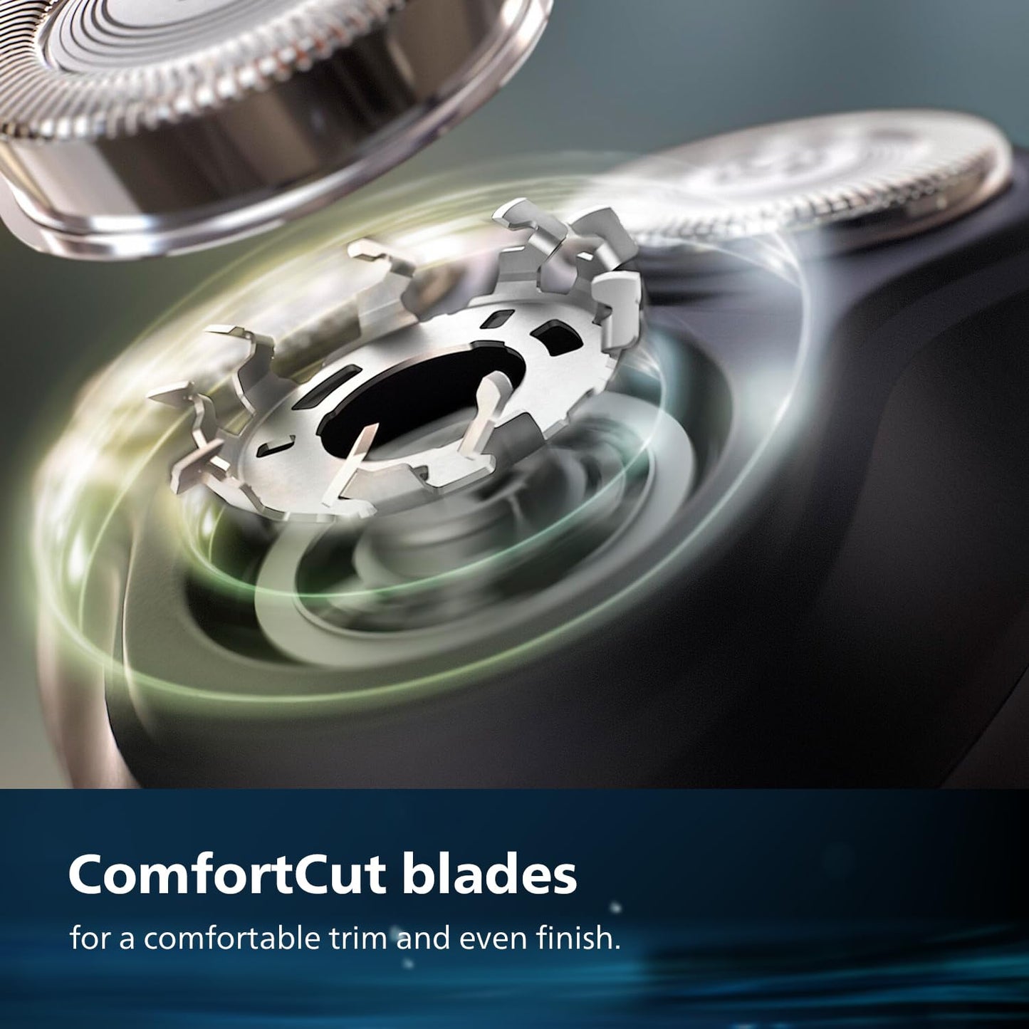 Philips Electric Shaver for Men, SkinProtect Technology, Wet and Dry Shave, 3D Floating Heads, 27 Self Sharpening Blades, Pop-up Trimmer, Cordless, Waterproof X3063/03 (New Model)