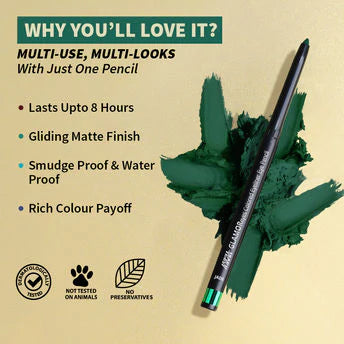 NYKAA GLAMOREYES COLOURED EYELINER SAPPHIRE 0.3G