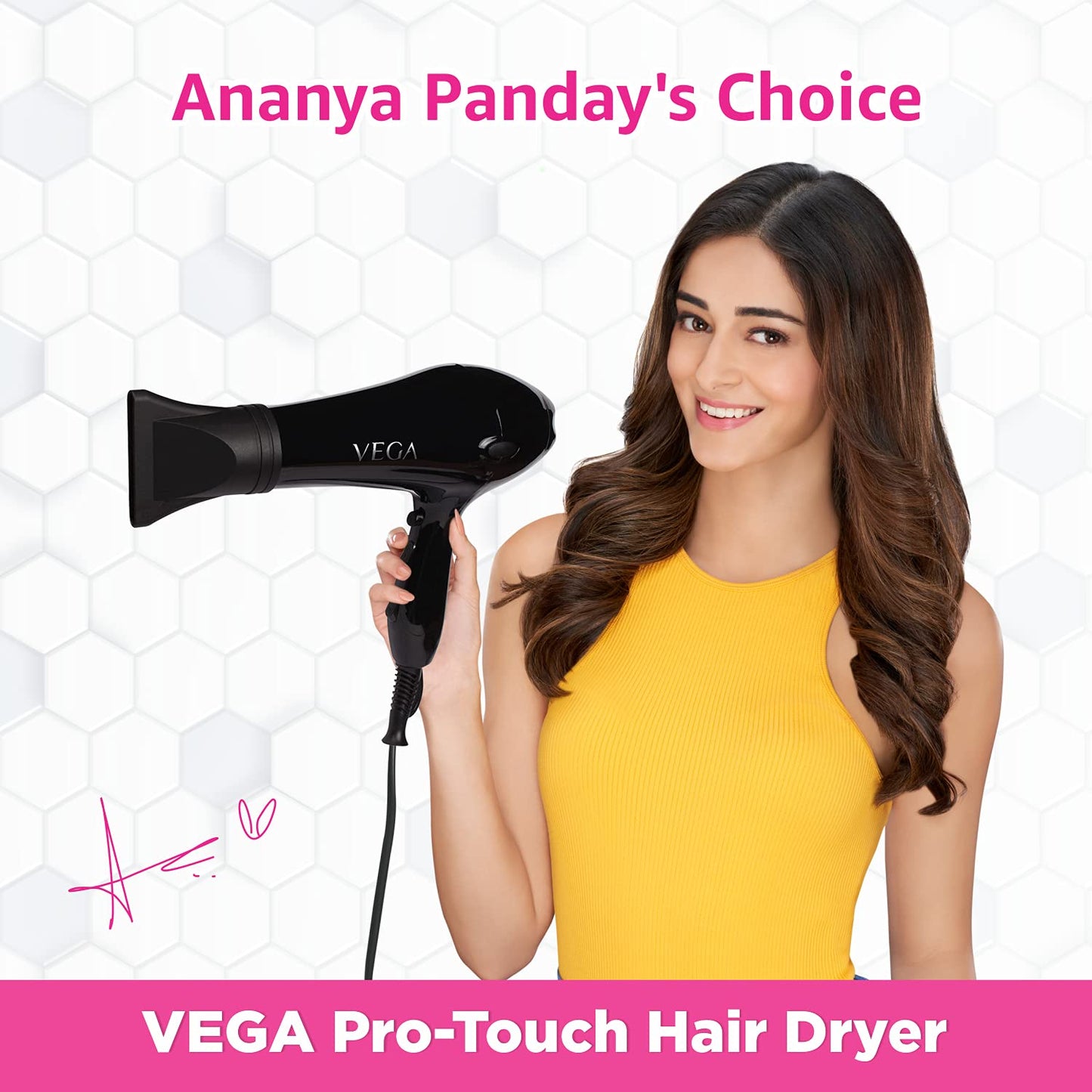 Vega Touch 1800-2000 Hair Dryer VHDP-02