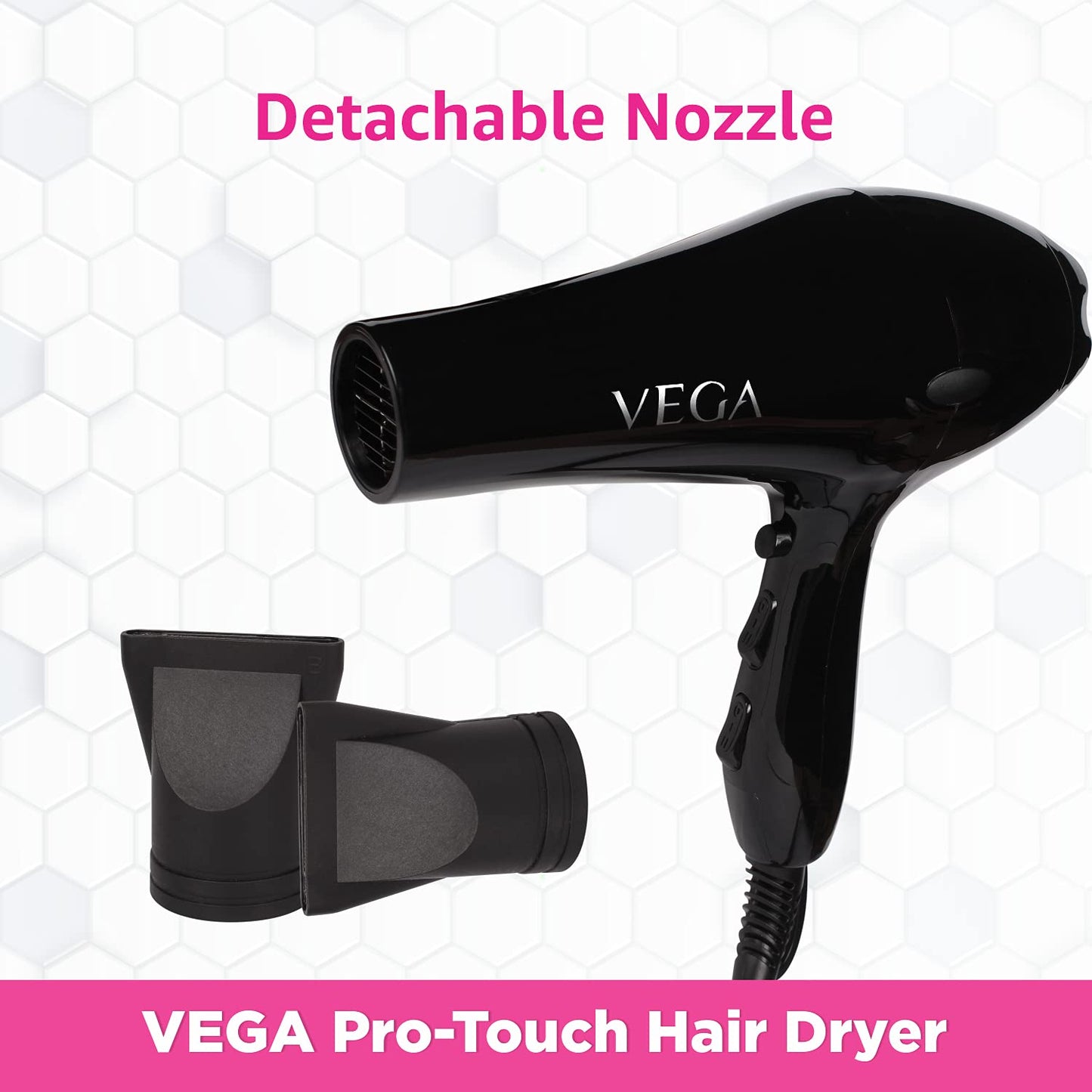 Vega Touch 1800-2000 Hair Dryer VHDP-02
