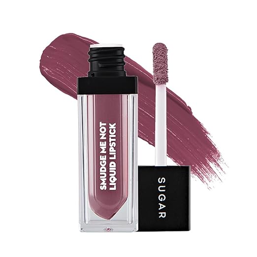 SUGAR Smudge Me Not Mini Matte Liquid Lipstick | Lasts Upto 12 hrs | Transferproof & Waterproof 4.5ml