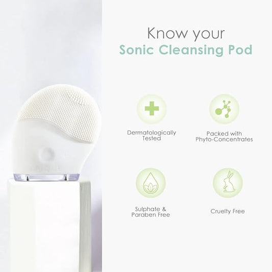 Epique Switzerland Sonic Cleansing Pod, Deep, gentle & hygienic intra-dermal cleansing in just 1 min