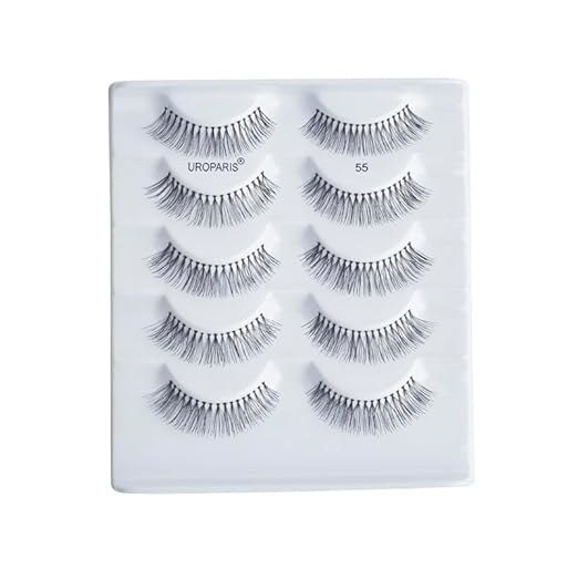 Uroparis Eyelashes 5 Pairs