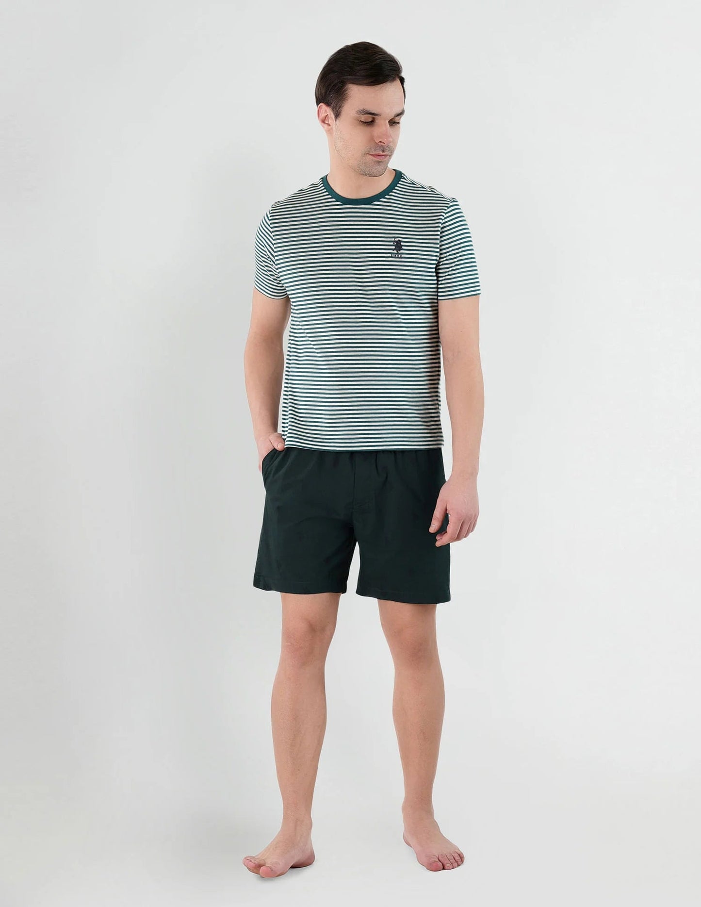 U.S. POLO ASSN. Signature Logo Pure Cotton I021 Boxers - Pack Of 1