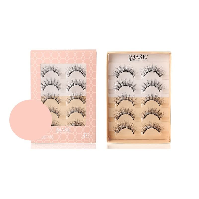 Imagic Makeup 3d Handmade Eyelashes 5 Pairs