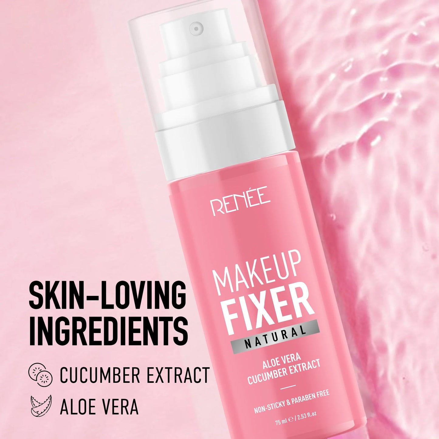 RENEE Alcohol-Free Natural Makeup Fixing Spray 60ml