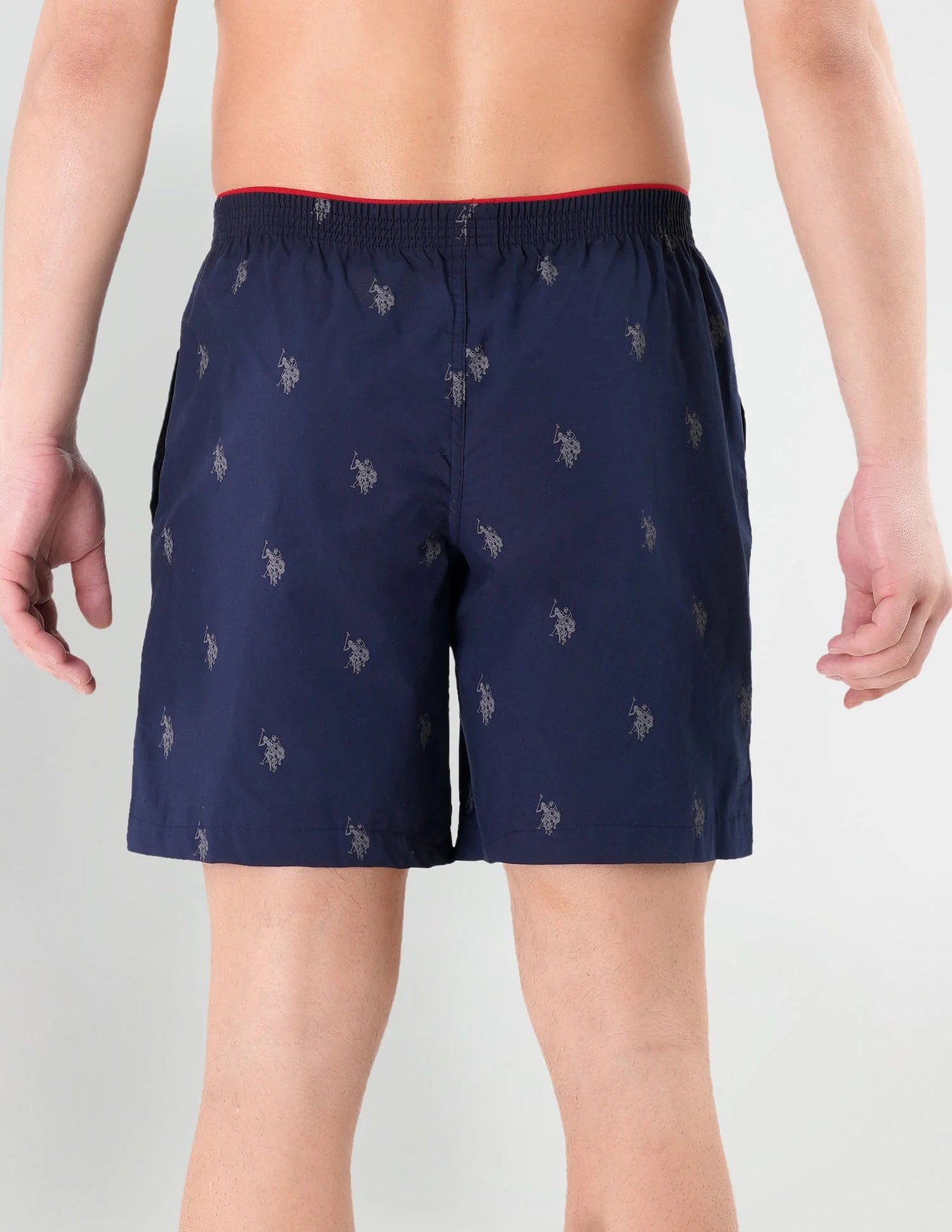 U.S. POLO ASSN. Signature Logo Pure Cotton I021 Boxers - Pack Of 1