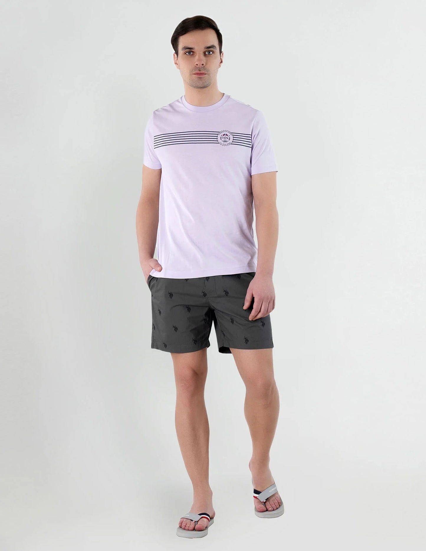 U.S. POLO ASSN. Signature Logo Pure Cotton I021 Boxers - Pack Of 1