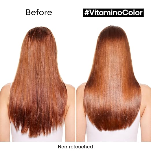 L'OREAL PROFESSIONNEL PARIS Vitamino Color Shampoo For Coloured Hair, 300Ml|Professional Color Protect Shampoo |Coloured Protection Shampoo With Uv Protection