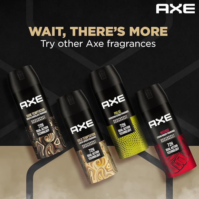 Axe Gold Temptation Long Lasting Deodorant Bodyspray For Men 150ml
