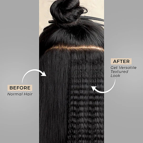 Ikonic Professional Rolling Plates Super Crimper Grey