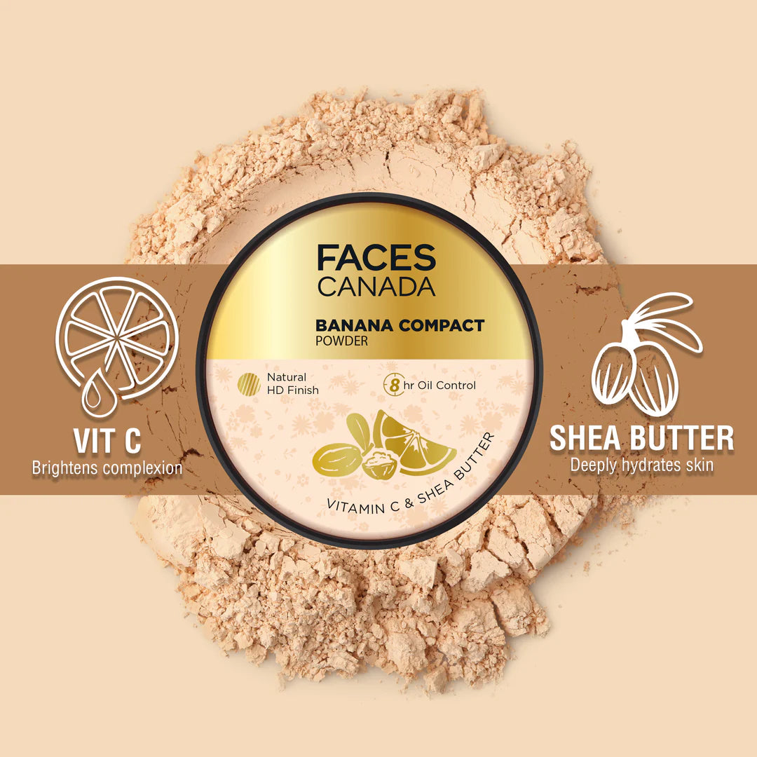 Faces Canada Banana Compact Powder 9g