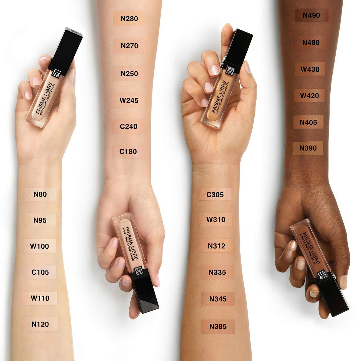 GIVENCHY PRISME LIBRE SKIN-CARING 24H HYDRATING & CORRECTING MULTI-USE CONCEALER-N280 ( 11ml )