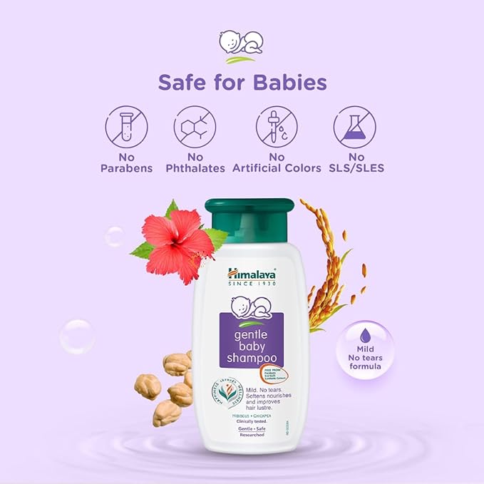 Himalaya Gentle Baby Shampoo Hibiscus Chickpea (400 ml)