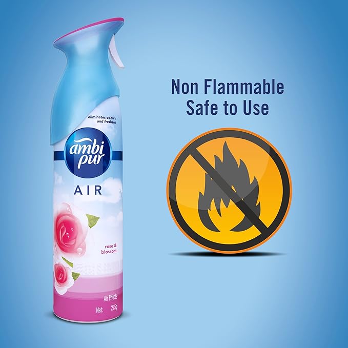 Ambi Pur Air Freshener Rose & Blossom 275ml
