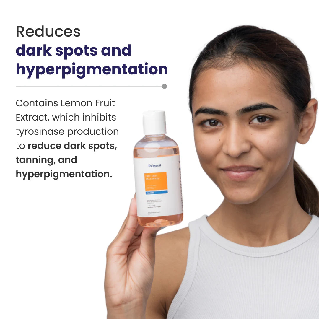 Re'equil Fruit AHA Face Wash 200ml