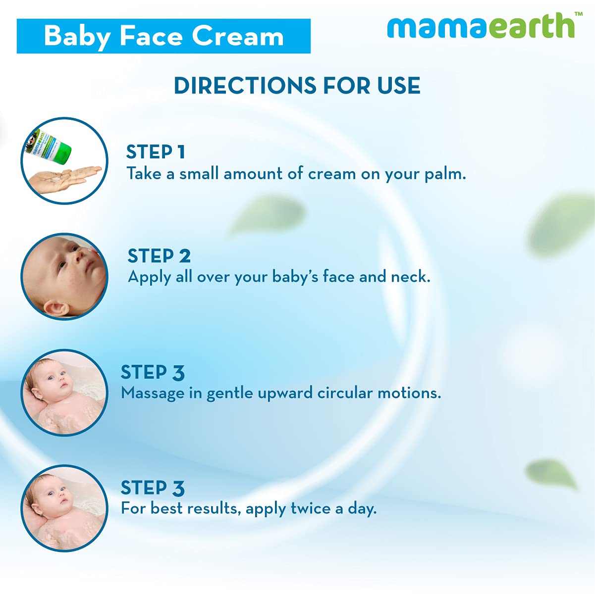 Mamaearth Milky Soft Baby Face Cream for Babies 60g