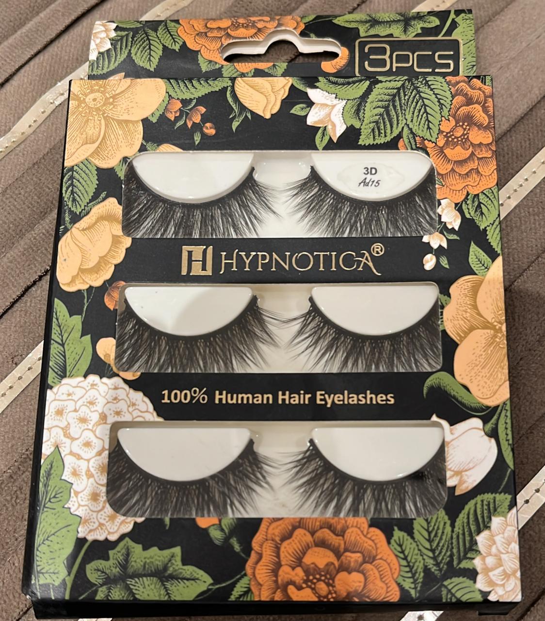Hypnotica 3D Eye Lashes 3Pc Set