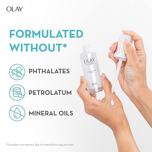 Olay Niacinamide Face Serum | Clear and Even Skin | Fights Dullness and Provides Radiant Glow| Normal, Oily, Dry, Combination Skin | Paraben and Sulphate Free | 30ml