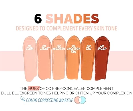 MOIRA CC Prep Concealer (500 Tan) 4.5ml