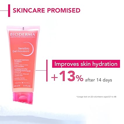 Bioderma Sensibio Gentle Soothing Micellar Cleansing Foaming Gel For Sensitive Skin(100ml)