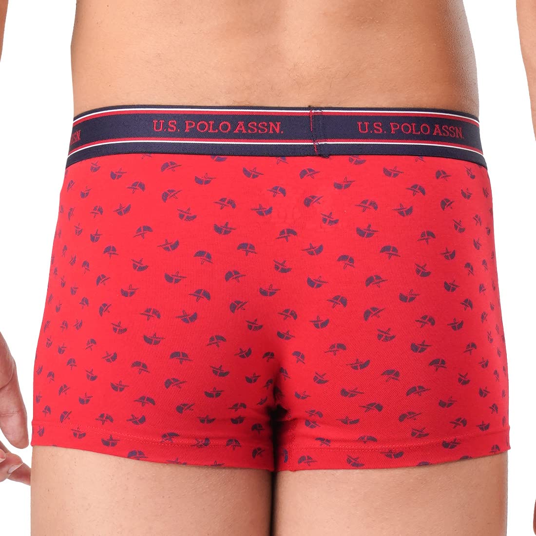 U.S. POLO ASSN. All Over Print Ribbed Jersey I616 Trunks - Pack Of 1