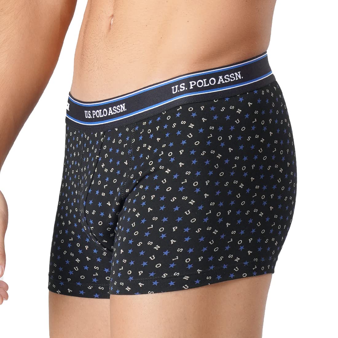 U.S. POLO ASSN. All Over Print Ribbed Jersey I616 Trunks - Pack Of 1