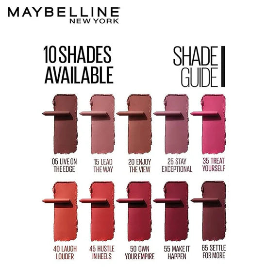 Maybelline New York Super Stay Ink Crayon Lipstick 1.2g