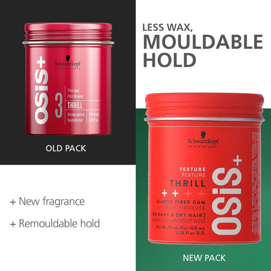 Schwarzkopf Professional OSIS+ Thrill Elastic Fiber Gum 100ml