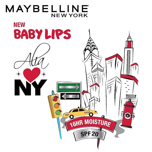 Maybelline New York Baby Lips Loves Nyc Lip Balm, Highline Wine